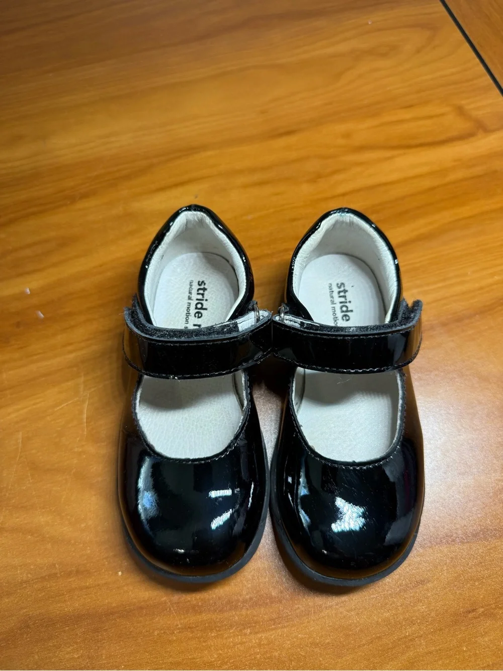 Stride Rite Girls Mary Jane Patent Leather Black Shoe Dressy Toddler kids 7